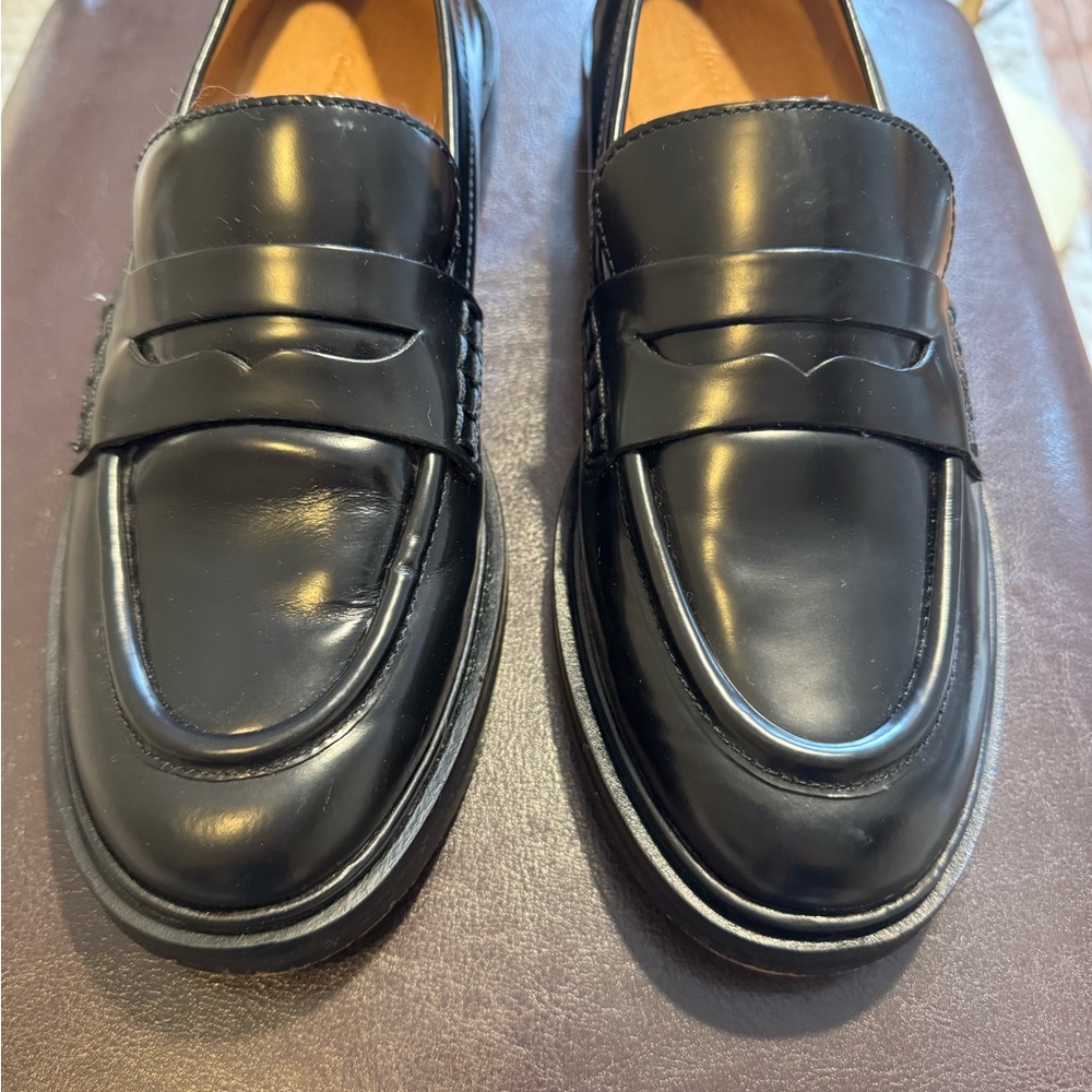 Madewell Shiny Black Loafers - Picture 6 of 6